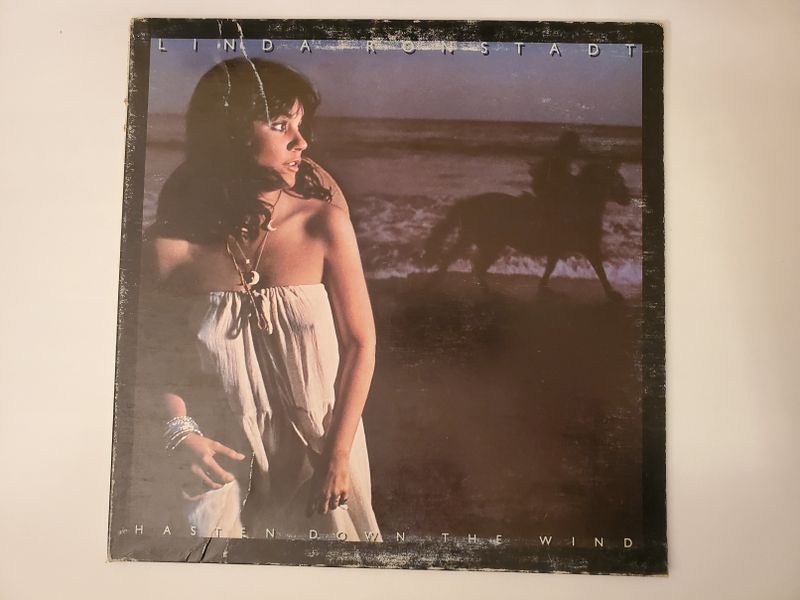 Linda Ronstadt Hasten Down the Wind vinyl record
